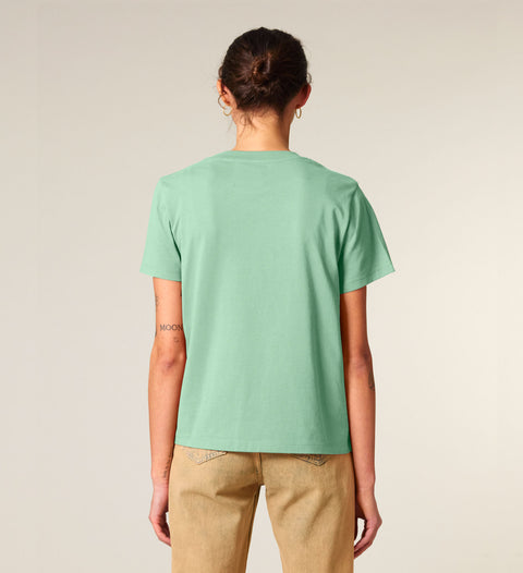 Damen T-Shirt (kleiner Druck)