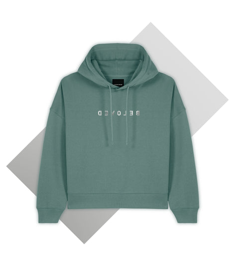 Damen Hoodie (Cropped)