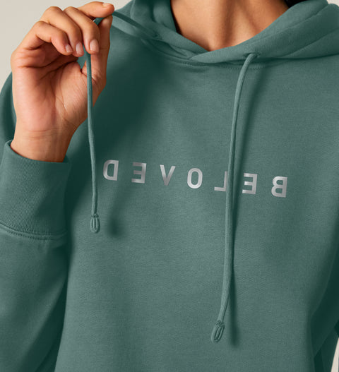 Damen Hoodie (Cropped)