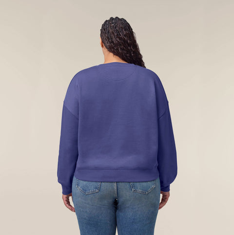 Damen Sweatshirt (Lockerer Schnitt / 4 Farben)