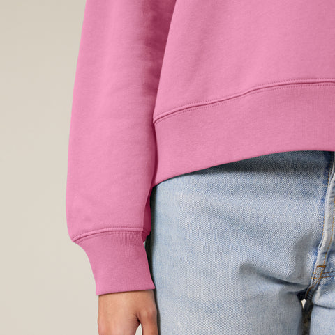 Damen Sweatshirt (Lockerer Schnitt / 4 Farben)