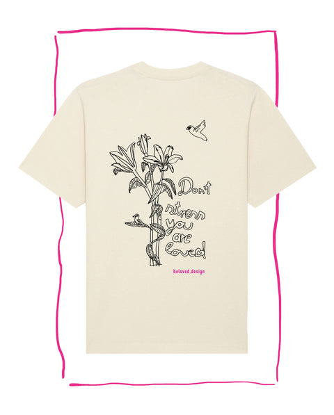 Heavy T-Shirt "Lilies & Sparrows"