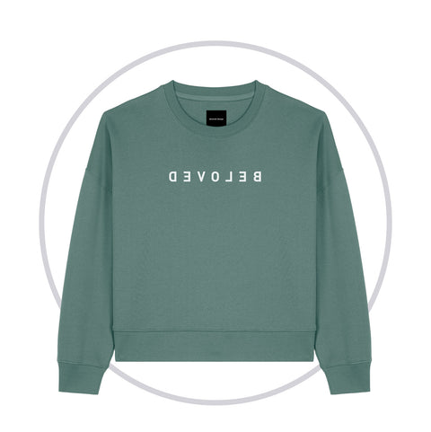 Damen Sweatshirt (Lockerer Schnitt / 4 Farben)