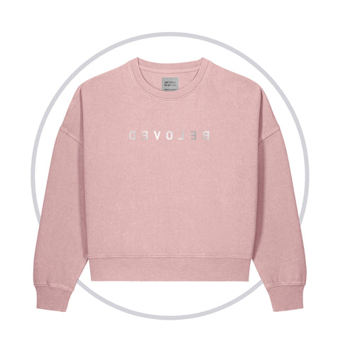 Damen Sweatshirt (Lockerer Schnitt / 4 Farben)