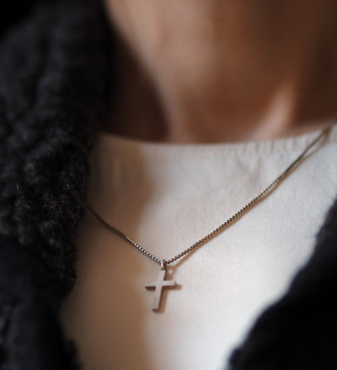 Handgeschmiedetes Kreuz (Silber)